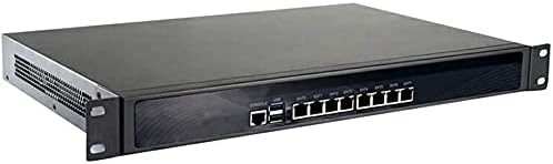 Partaker Firewall,VPN,1U Rackmount Firewall, Network Security Appliance,Router PC,8 Intel Gigabit Lan Core I7 2640M, R14,COM, VGA, With Fan,(8GB RAM,128GB SSD)