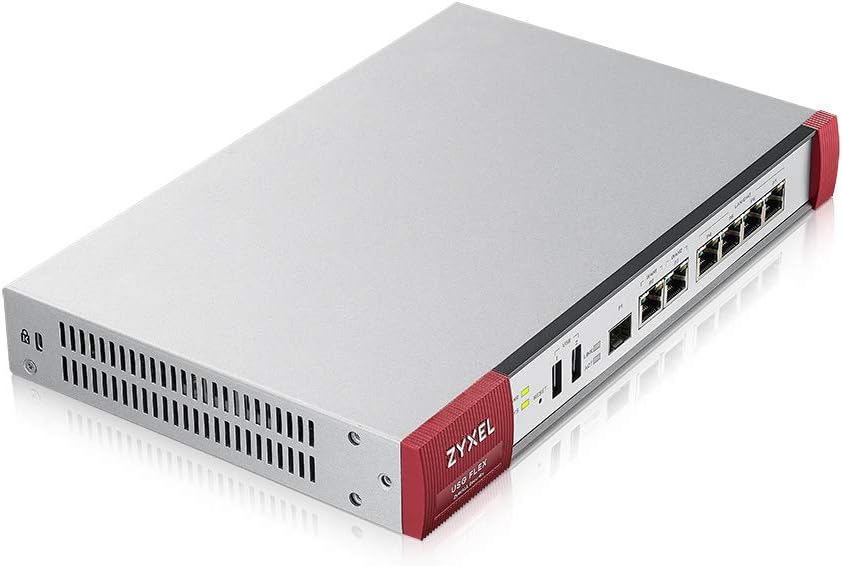 Zyxel ZyWALL Network Security/UTM Firewall Appliance Bundled with 1-year Security License Services [USGFLEX200]