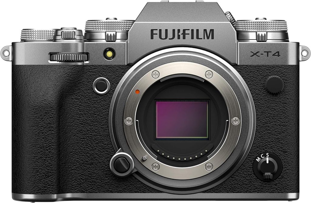 Fujifilm X-T4 Mirrorless Digital Camera, Silver