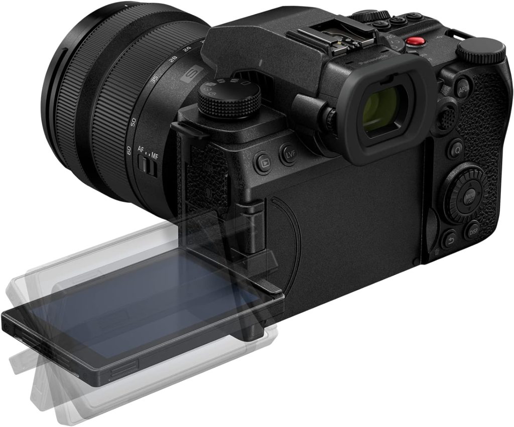 Panasonic LUMIX S5IIX Full Frame Mirrorless Camera, 6K/4K 10-bit Unlimited Recording, Phase Hybrid AF, Apple ProRes RAW  BRAW via HDMI, USB-SSD Recording, 5-Axis Dual I.S. with LUMIX 20-60mm Lens