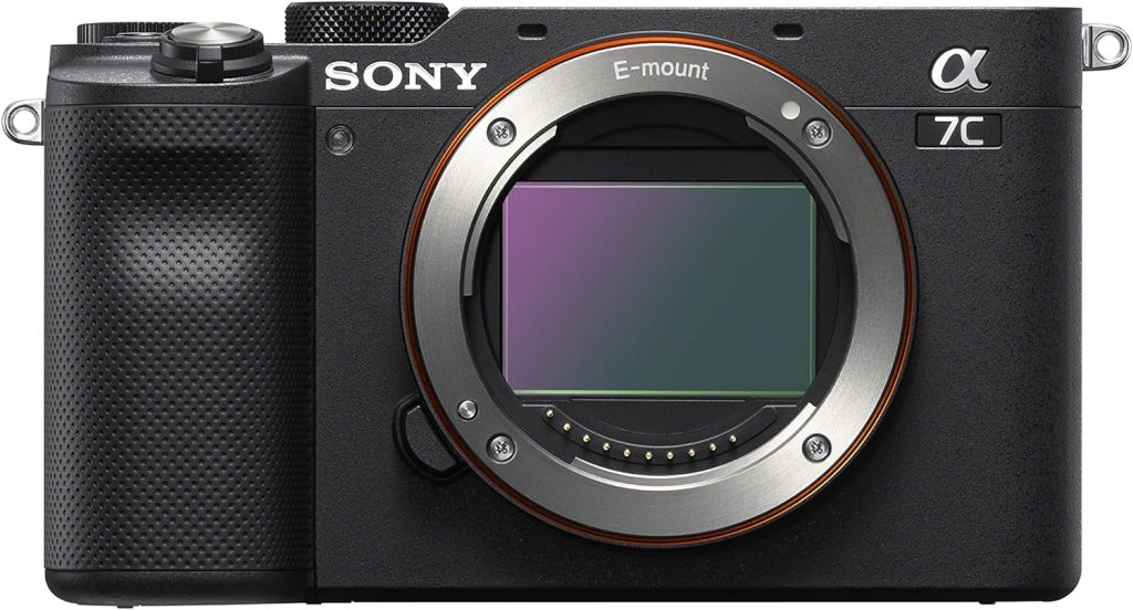 Sony Alpha 7 C | Full-frame Mirrorless Interchangeable Lens Camera (Compact and Lightweight, Real-time Autofocus System, 24.2 Megapixels, 5-Axis Stabilisation System, Large Battery Capacity) - Black