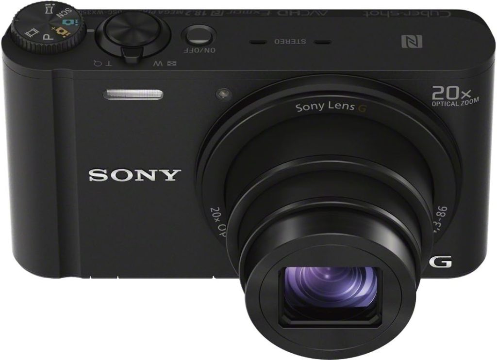 Sony DSCW800B.CEH Digital Compact Camera (20.1 MP, 5x Zoom, 2.7 LCD, 720p HD, 26 mm Sony G Lens) - Black